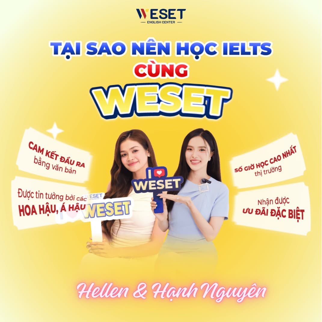 Hoa hậu Hellen và Hạnh Nguyên tại WESET