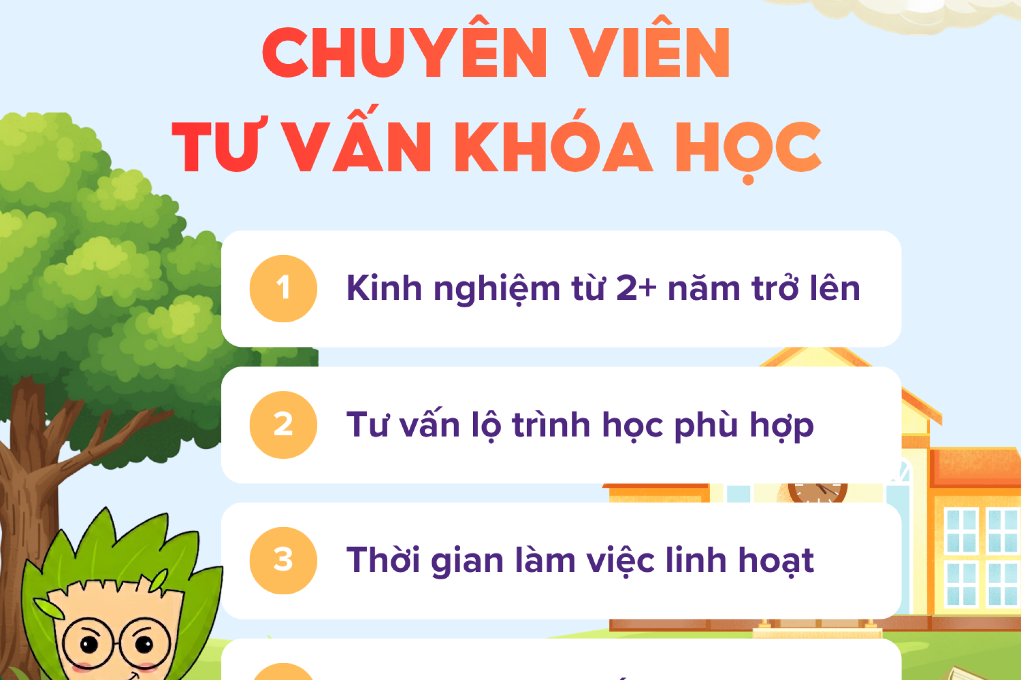 CHUYÊN VIÊN TƯ VẤN KHÓA HỌC