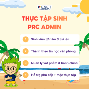 THỰC TẬP SINH MARKETING ADMIN