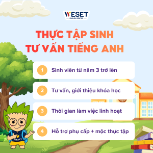 THỰC TẬP SINH TƯ VẤN TIẾNG ANH